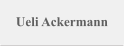 Ueli Ackermann