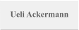 Ueli Ackermann